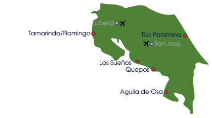 costa rica fishing map costa rica fishing costa rica fishing report